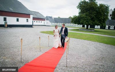 Bryllup på Sebber Kloster i Nordjylland